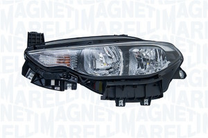 Far Dreapta (halogen, H15/H7/PY21W, electric, cu motor, culoare insertie: cromat, culoare semnalizator: portocaliu) potrivit FIAT TIPO - Img 4