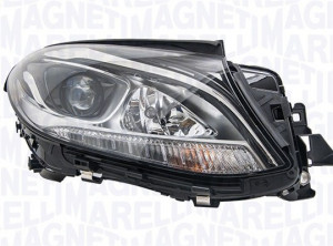 Far Dreapta (halogen, H7/H7/LED/PY21W, cu motor, bec, culoare semnalizator: portocaliu) potrivit MERCEDES GLE (W166) - Img 3