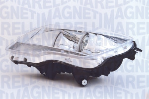 Far Dreapta (halogen, H7/H7/W5W/WY5W, electric, cu motor, bec, culoare insertie: cromat) potrivit MERCEDES R (W251, V251) - Img 3