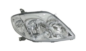 Far Dreapta (halogen, H7/HB3, electric, culoare insert: cromat) potrivit TOYOTA COROLLA