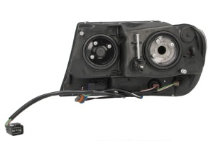 Far Dreapta (HB3/HB4, culoare insert: cromat, culoare semnalizator: portocaliu) potrivit JEEP GRAND CHEROKEE II - Img 2