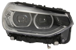 Far dreapta (LED, electric, cu motor, fara controler; fara controler LED) potrivit BMW X3 G01, X4 G02 10.17-07.21 - Img 1