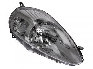 Far dreapta potrivit FIAT PUNTO 2005-2012 - (H4, electric, cu motoras, fundal cromat)