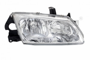 Far dreapta potrivit NISSAN ALMERA 2000-2002 - (H1/H7, reglaj electric)