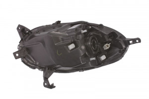 Far dreapta potrivit NISSAN MICRA 2003-2010 - (H4, electric, fundal argintiu) - Img 2