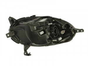 Far dreapta potrivit NISSAN MICRA C+C III, MICRA III - (H4, electric, fundal negru)