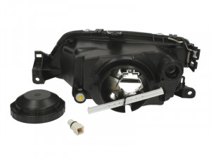 Far dreapta potrivit PEUGEOT 306 - (H4, electric, fundal negru) - Img 2