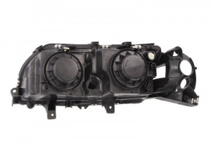 Far dreapta potrivit VOLVO S80 I - (H7, reglaj electric, fundal argintiu) - Img 2