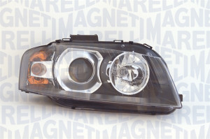 Far Dreapta (xenon, D2S/H7/PY21W/W5W, automat, cu motor) potrivit AUDI A3 -05.05 - Img 3