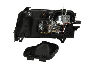 Far fata Dreapta (2*H1/H3, electric, fara motoras, culoare insert: cromat) potrivit AUDI A6 C4 1994-1997 - Img 2