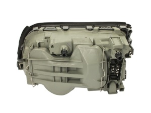 Far fata Dreapta (2*H1/H3, electric, pneumatic, fara motoras, culoare insert: argintiu) potrivit MERCEDES C T-MODEL (S202), C (W202) -05.97 - Img 2
