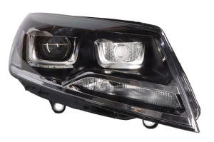 Far fata Dreapta (bi-xenon, D8S/PWY24W/W21, electric, cu motor) potrivit VW TOUAREG 2014-2018