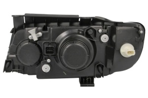 Far fata Dreapta (H1/H7, manual, fara motoras, culoare insert: cromat, culoare semnalizator: transparent) potrivit HYUNDAI MATRIX - Img 2