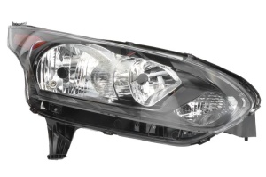 Far fata Dreapta (H15/H7/PWY24W/W5W, electric, cu motor, culoare insert: negru) potrivit FORD TOURNEO CONNECT V408 NADWOZIE WIELKO, TRANSIT CONNECT, TRANSIT CONNECT V408/MINIVAN 01.15- - Img 2