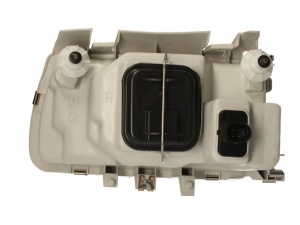 Far fata Dreapta (H4, electric, cu motor, culoare insert: argintiu) potrivit VW POLO, POLO III, POLO III CLASSIC, POLO/HATCHBACK, POLO/KOMBI - Img 2