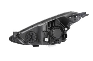 Far fata Dreapta (H4/PY21W/W5W, electric, culoare insert: negru, culoare semnalizator: transparent) potrivit HYUNDAI I10 II - Img 2