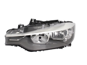 Far fata Dreapta (H7/H7, electric, cu motor) potrivit BMW 3 (F30, F80), 3 (F31)