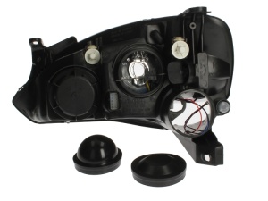 Far fata Dreapta (H7/H7, electric, fara motoras, culoare insert: cromat) potrivit OPEL COMBO TOUR, COMBO/MINIVAN, CORSA C, CORSA C/HATCHBACK - Img 2