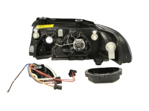Far fata Dreapta (H7/H7, electric, fara motoras, culoare insert: cromat) potrivit AUDI A4 B5 - Img 3