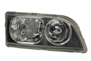 Far fata Dreapta (H7/H7, electric, fara motoras, culoare insertie: negru) potrivit VOLVO S40 I, V40