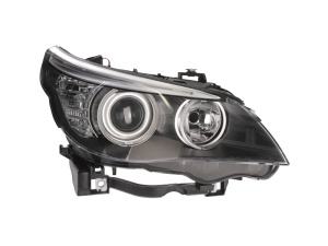 Far fata Dreapta (H7/H7/LED, electric, cu motor) potrivit BMW 5 (E60), 5 (E61) 02.07-12.10 - Img 1