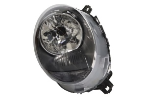 Far fata dreapta potrivit Mini Mini CLUBMAN F54, Mini F55, F56, Mini F57 dupa 2013 - H4, electric, cu motor, culoare semnalizator: alb