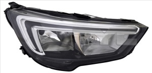 Far fata dreapta potrivit Opel CROSSLAND X dupa 2017 - H7/H7/LED, electric, cu motor, H7/H7, LED - Img 2