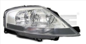 Far fata Stanga (H1/H7, electric, cu motor) potrivit CITROEN C3 I - Img 3
