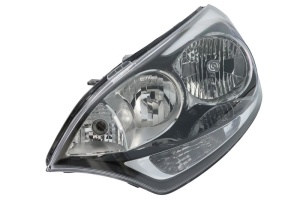 Far fata Stanga (H1/H7/P21/PY21W, electric, fara motoras, culoare insert: negru) potrivit KIA RIO III dupa 2011