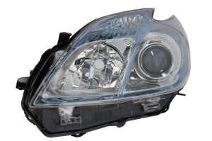Far fata Stanga (H11/HB3, electric, cu motor, culoare insertie: albastru) potrivit TOYOTA PRIUS 04.12-02.16 - Img 1