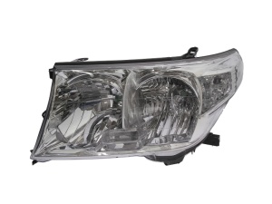 Far fata Stanga (H11/HB3, electric, fara motoras, culoare insert: argintiu, culoare semnalizator: transparent) potrivit TOYOTA LAND CRUISER 200 - Img 1