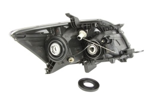 Far fata Stanga (H11/HB3, electric, fara motoras, culoare insert: cromat) potrivit TOYOTA AURIS - Img 2