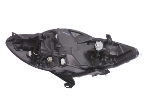 Far fata Stanga (H4, electric, fara motoras, culoare insert: cromat) potrivit PEUGEOT 107 - Img 2