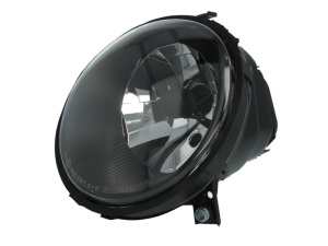 Far fata Stanga (H4, electric, fara motoras, culoare insert: negru) potrivit VW LUPO I - Img 1