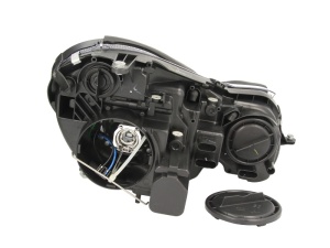 Far fata Stanga (H7, electric, cu motor, culoare insert: cromat, culoare semnalizator: transparent) potrivit MERCEDES E T-MODEL (S211), E (VF211), E (W211) 03.02-07.09 - Img 2