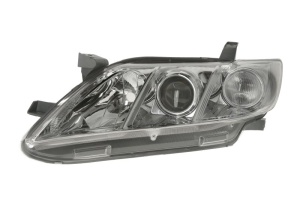 Far fata Stanga (H7/HB3/PY21W/W5W, electric, fara motoras, culoare insert: cromat, culoare semnalizator: alb) potrivit TOYOTA CAMRY -12.09 - Img 1