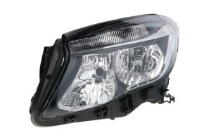 Far fata Stanga (halogen, H15/H7/PY21W, electric, cu motor, culoare insert: negru) potrivit MERCEDES GLA (X156) 12.13- - Img 1