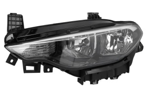 Far fata stanga potrivit Fiat TIPO 356 dupa 2015 - H15/H7, electric, cu motor, H7, H15