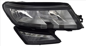 Far fata stanga potrivit Skoda KODIAQ I 2017-2018 - H7/H7/H8/LED, LED, H7/H7, H8, H7/H7 / H8 / LED - Img 2