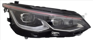 Far fata stanga potrivit VW GOLF VIII dupa 2019 - EN, Matrix-LED, LED, electric, cu motor - Img 2