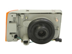 Far fata Stanga (R2, electric, hidraulic, fara motoras, culoare semnalizator: galben) potrivit FIAT PANDA, PANDA/HATCHBACK 01.86-12.03 - Img 2