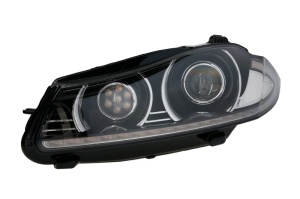 Far Stanga (bi-xenon, D3S/LED, electric, cu motor) potrivit JAGUAR XF I, XF SPORTBRAKE 2012-2015