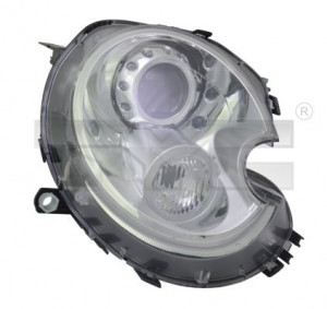 Far Stanga (D1S, electric, cu motor, culoare insertie: cromat, culoare semnalizator: alb) potrivit MINI (R56), (R57), (R58), (R59), CLUBMAN (R55), CLUBVAN (R55) - Img 3