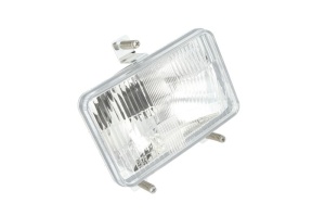 Far stanga/dreapta (H4, manual, main bulb seal, culoare insert: crom platinat) potrivit MASSEY FERGUSON 100, 4000, 5000, 6000, 700, 800, 8000, 9000 - Img 1