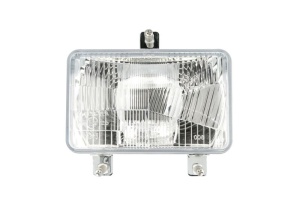 Far stanga/dreapta (H4, manual, main bulb seal, culoare insert: crom platinat) potrivit MASSEY FERGUSON 100, 4000, 5000, 6000, 700, 800, 8000, 9000 - Img 2