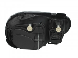 Far stanga (H1/H3/H7, reglaj electric, fundal cromat) VW GOLF IV - Img 1