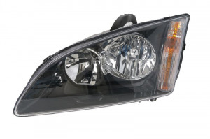 Far Stanga (H1/H7, electric, cu motor, culoare insert: negru) potrivit FORD FOCUS II; pana in 2008 - Img 1