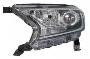 Far Stanga (H11/H15/PY21W/W5W, electric, fara motoras, culoare insertie: negru) potrivit FORD RANGER 03.15-10.18 - Img 1