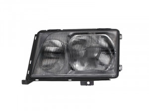 Far Stanga (H3/H4, pneumatic, culoare insertie: cromat) potrivit MERCEDES 124 (A124), 124 (C124), 124 T-MODEL (S124), 124 (W124), E (A124), E (C124), E T-MODEL (S124) 09.92-03.98 - Img 1