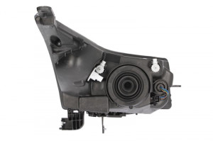 Far Stanga (H4, electric, cu motor, culoare insertie: cromat/negru) potrivit CHEVROLET CRUZE - Img 2